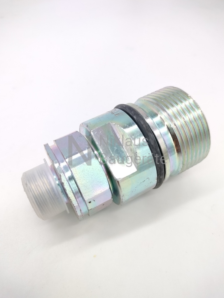 WEYCOR Schraubkupplung M (silber,l=70 d=35)