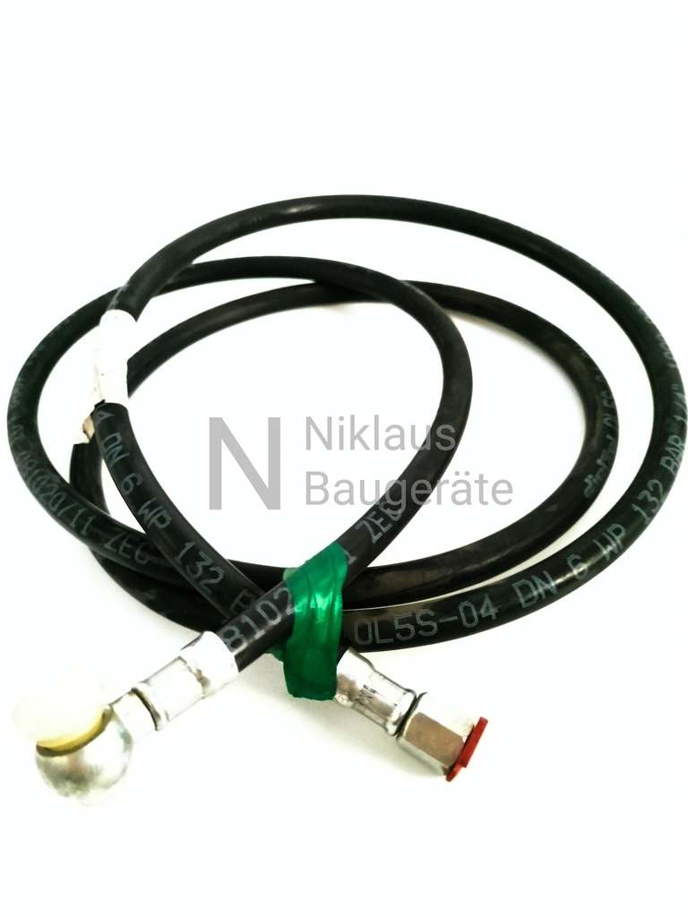 WEYCOR Schlauchltg 6X2000 (schwarz,l=2000 da=12 di=6) (8003801)