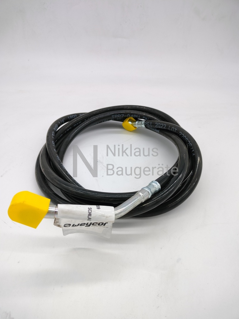 WEYCOR Schlauchltg 6X3600 (schwarz,l=3600 da=12 di=6) (8058856)