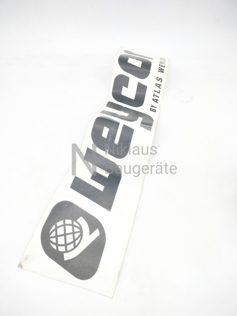 [8066664] WEYCOR Abziehb Weycor Refl (Weycor by atlas Weyhausen Silber 600x113) (8066664)