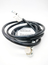 [3945304] WEYCOR Schlauchltg 6X2300 (schwarz,l=2300 da=12 di=6) (3945304)